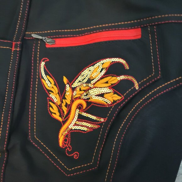 Huntley Equestrian Black Riding Pants Women's 28 Suede Full Seat Breeches NWT - Picture 2 of 9